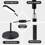 LED Floor Lamp with Remote Control — 4 Colour Temperatures, Flexible Neck — Allure Home Collections