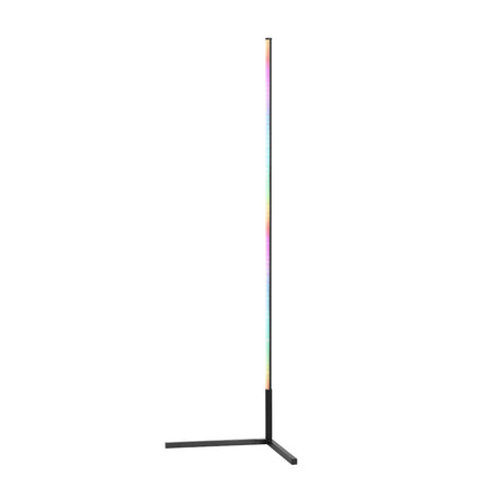 RGB LED Corner Floor Lamp 150cm — Remote Control, Gaming and Living Rooms — Allure Home Collections