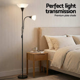 Mother and Child Floor Lamp Black