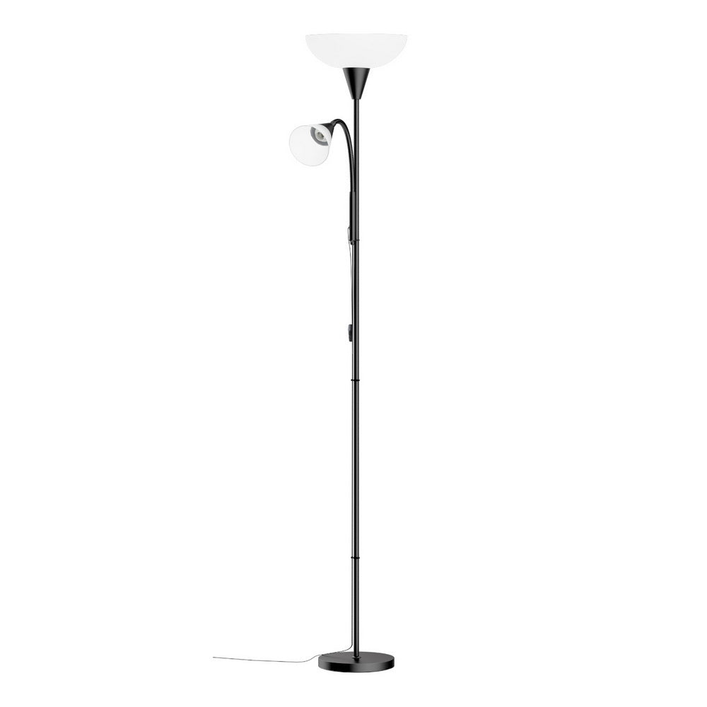 Modern Mother and Child Floor Lamp — Black — Allure Home Collections