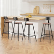 Artiss vintage metal bar stools set of 4 with industrial design — Allure Home Collections