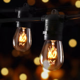 74m Waterproof LED Festoon String Lights