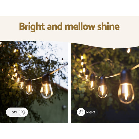 Allure Festoon String Lights 23m Outdoor Decor