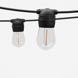 59m Solar-Powered LED Festoon String Lights