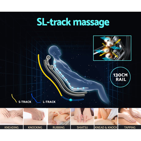Livemor 4D Electric Massage Recliner — Comprehensive Therapeutic Relief — Allure Home Collections