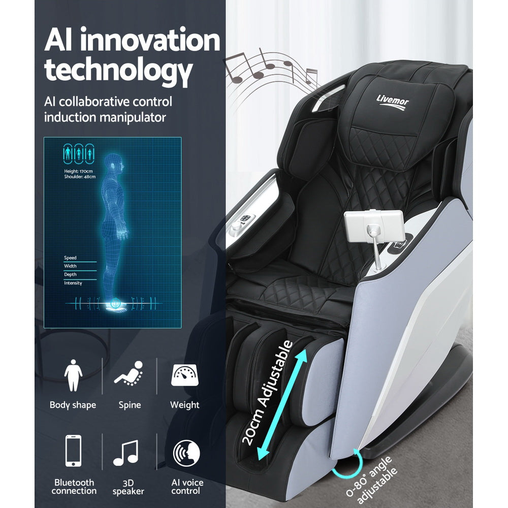 Livemor 4D Electric Massage Recliner Garin