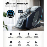 Livemor MELISA 4D Double-Core Massage Chair — Full Body Scanning, Zero Gravity — Allure Home Collections