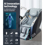 Livemor MELISA 4D Double-Core Massage Chair — Full Body Scanning, Zero Gravity — Allure Home Collections