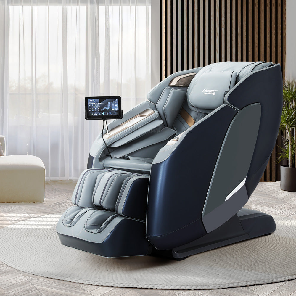 Livemor MELISA 4D Double-Core Massage Chair — Full Body Scanning, Zero Gravity — Allure Home Collections