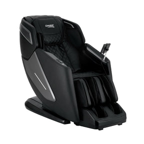 Arashiyama black 4D electric massage recliner with zero gravity recline in a living room