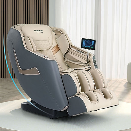 Livemor OPAL 3D Electric Massage Recliner — Full Body, Head to Toe — Allure Home Collections
