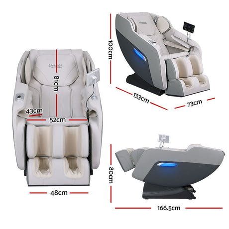 Livemor BRISA Electric Massage Chair — Smart Massage Technology — Allure Home Collections