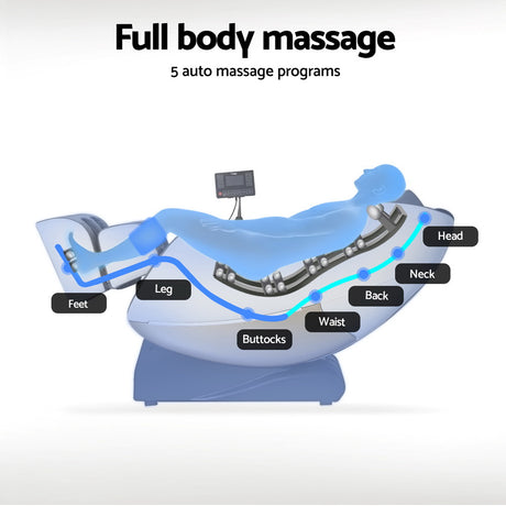 Livemor BERYL Electric Massage Chair — Smart Massage Technology, Professional Grade — Allure Home Collections