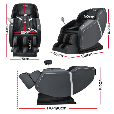 Livemor VEDRITI Electric Massage Chair — Alleviates Aches, Reduces Stress — Allure Home Collections