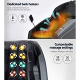 Livemor VEDRITI Electric Massage Chair — Alleviates Aches, Reduces Stress — Allure Home Collections