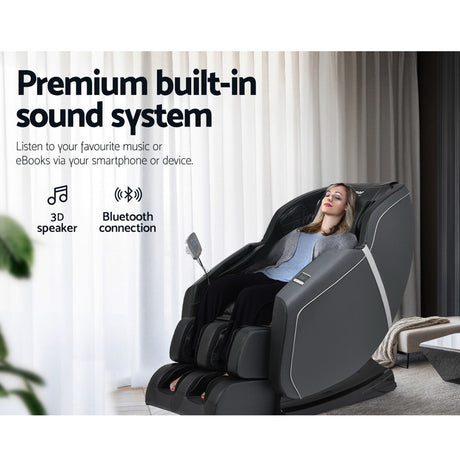 Livemor VEDRITI Electric Massage Chair — Alleviates Aches, Reduces Stress — Allure Home Collections