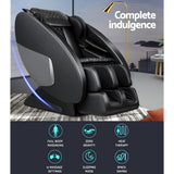 Livemor ELLMUE Electric Massage Chair — Targets Key Pressure Points, Black — Allure Home Collections