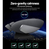 Livemor ELLMUE Electric Massage Chair — Targets Key Pressure Points, Black — Allure Home Collections