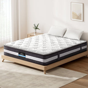 Medium Firm 7 Zone Pocket Spring Mattress, 30cm King - Allure Home Collections