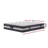 Medium Firm 7 Zone Pocket Spring Mattress, 30cm King - Allure Home Collections