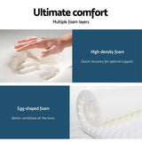 Medium Firm 7 Zone Pocket Spring Mattress, 30cm King - Allure Home Collections