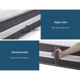 Medium Firm 7 Zone Pocket Spring Mattress, 30cm King - Allure Home Collections