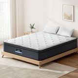 Medium Firm 7 Zone Euro Top Pocket Spring Mattress, 34cm King