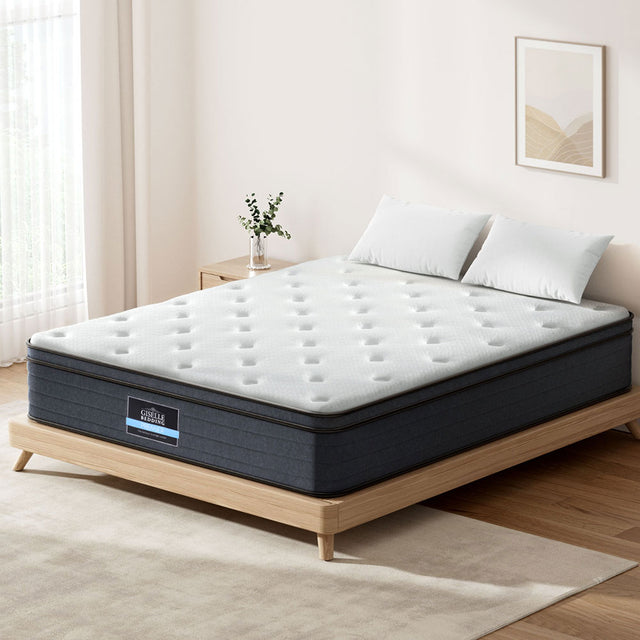 Medium Firm 7 Zone Euro Top Pocket Spring Mattress, 34cm King