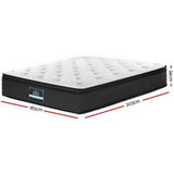 Medium Firm 7 Zone Euro Top Pocket Spring Mattress, 34cm King