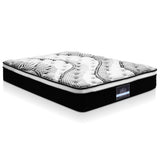 Medium 5 Zone Euro Top Pocket Spring Mattress, 32cm Queen