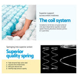 Giselle Bedding Euro Top Medium-Firm Pocket Spring Mattress — Plush Padding, Advanced Coils — Allure Home Collections