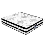 Medium firm euro top pocket spring mattress, 34cm super king