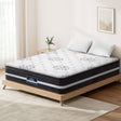Medium Firm Gel Memory Foam Euro Top Mattress, 34cm Double