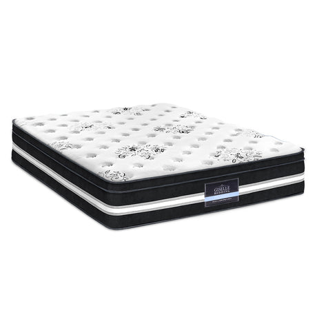 Medium Firm Cool Gel Memory Foam Euro Top Mattress, 34cm Queen