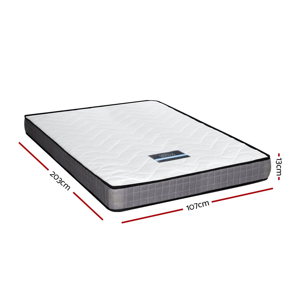 Giselle Bedding Alessio Bonnell Spring Mattress — Soft Quilting, Luxury Knitted Fabric — Allure Home Collections