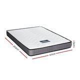 Giselle Bedding Alessio Bonnell Spring Mattress — Soft Quilting, Luxury Knitted Fabric — Allure Home Collections