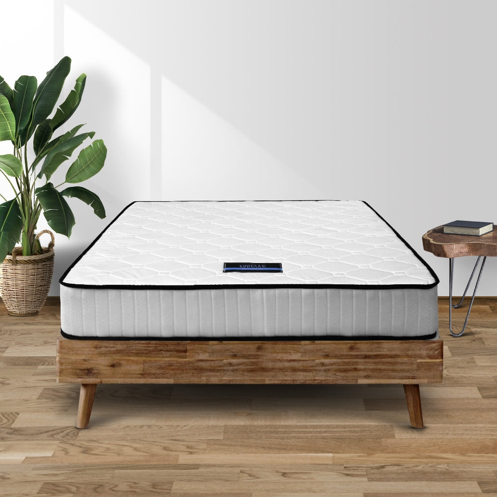 Giselle Bedding Peyton 21cm Pocket Spring Mattress — Tight Top, Minimal Partner Disturbance — Allure Home Collections