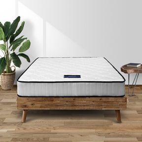 Giselle Bedding Peyton 21cm Pocket Spring Mattress — Tight Top, Minimal Partner Disturbance — Allure Home Collections