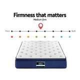 Medium Firm Gel Memory Foam Pocket Spring Mattress, 34cm Queen - Allure Home Collections