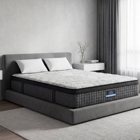 Medium Firm 9 Zone Latex Pocket Spring Mattress, 34cm Double - Allure Home Collections