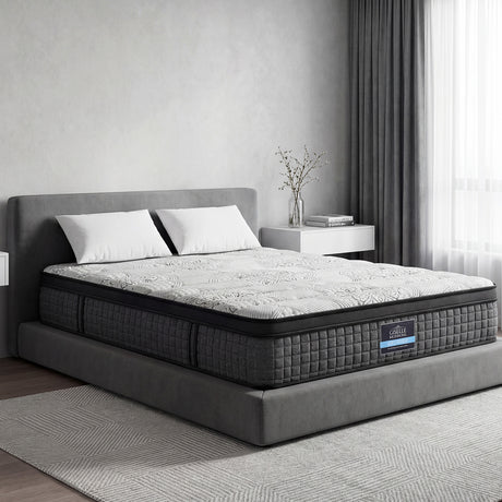 Medium Firm 9 Zone Latex Pocket Spring Mattress, 34cm Double - Allure Home Collections