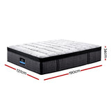 Medium Firm 9 Zone Latex Pocket Spring Mattress, 34cm Double - Allure Home Collections