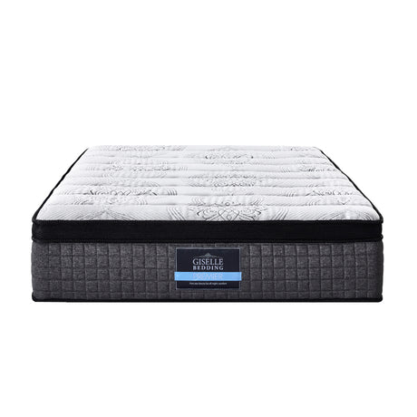 Giselle Bedding 34cm 9-Zone EvenZon Euro Top Pocket Spring Mattress — Belgium Knitted — Allure Home Collections