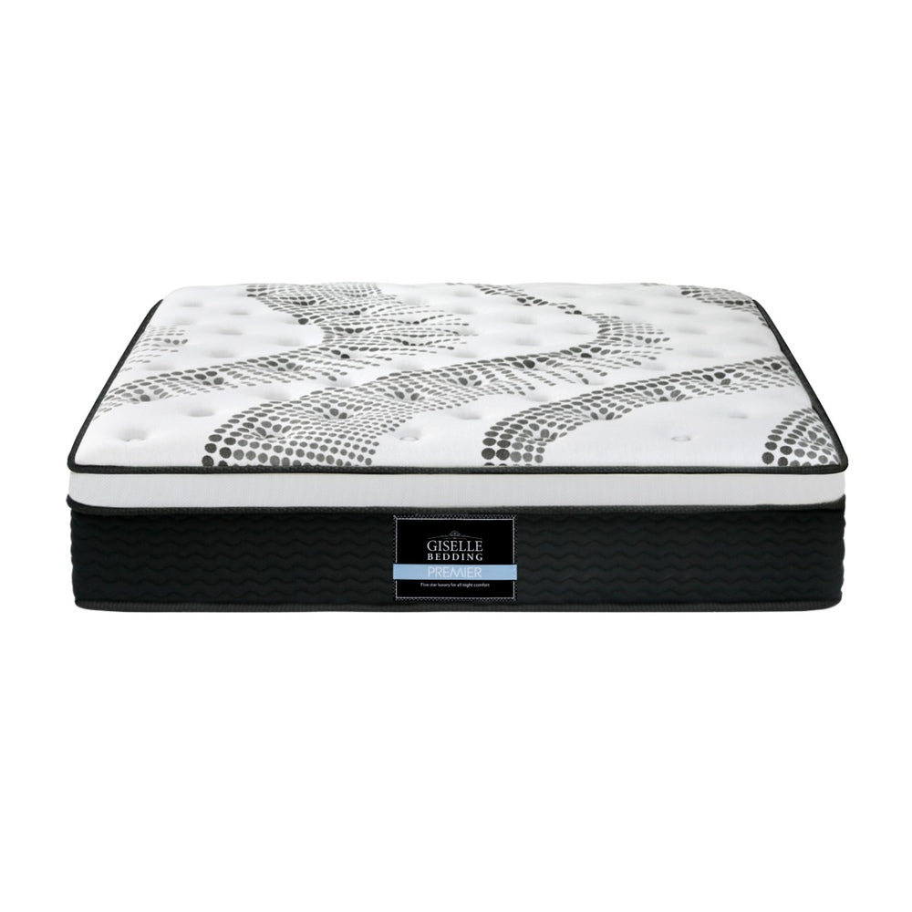 Medium Firm 5 Zone Euro Top Pocket Spring Mattress, 32cm Super King