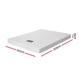 Giselle Bedding Arina Medium-Firm Bonnell Spring Mattress — Quilted Knitted Fabric — Allure Home Collections