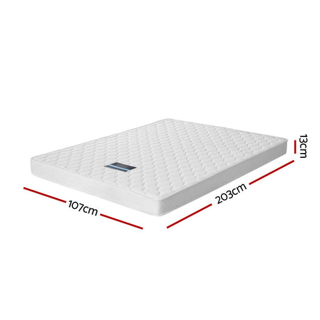 Giselle Bedding Arina Medium-Firm Bonnell Spring Mattress — Quilted Knitted Fabric — Allure Home Collections