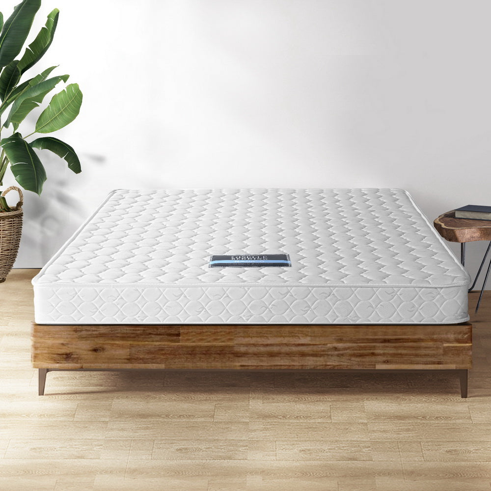 Giselle Bedding Arina Medium-Firm Bonnell Spring Mattress — Quilted Knitted Fabric — Allure Home Collections