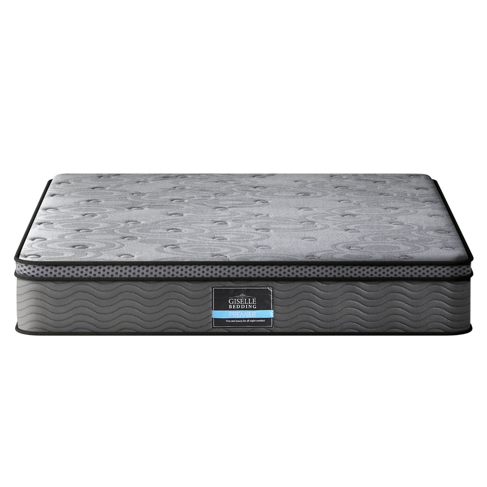 Giselle Reverie Euro Top Pocket Spring Mattress — Medium-Firm, Independent Coil — Allure Home Collections
