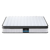 Giselle 25cm Medium-Firm Cool Gel Bonnell Spring Mattress — Soft Quilting Top — Allure Home Collections