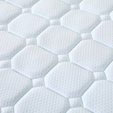 Giselle 25cm Medium-Firm Cool Gel Bonnell Spring Mattress — Soft Quilting Top — Allure Home Collections